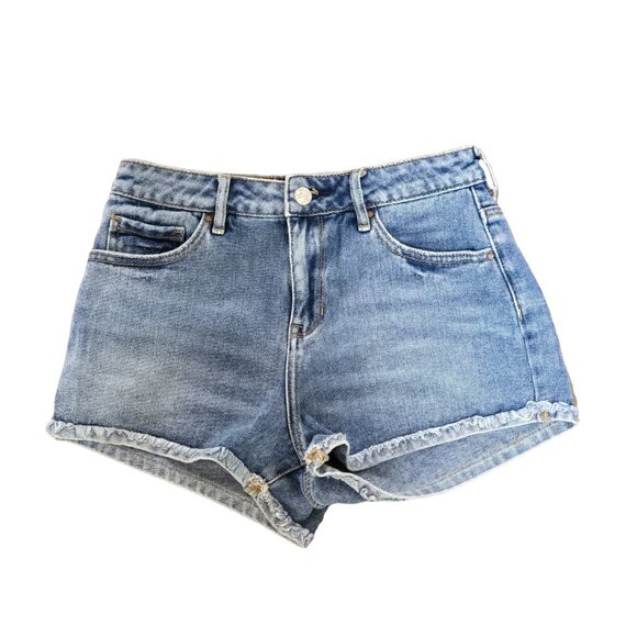 PACSUN High Rise Denim Shorts 24 - Picture 1 of 4